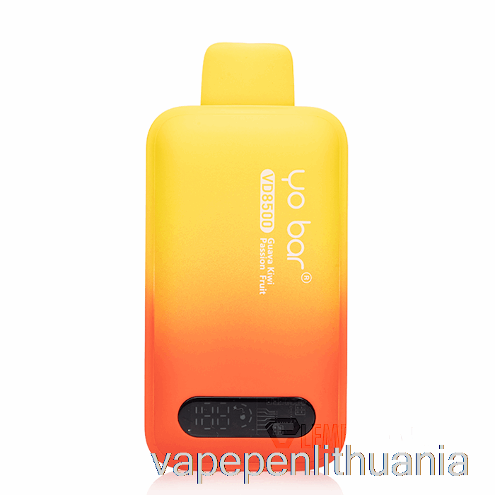 Yo Bar Vd8500 Vienkartinis Gvajavos Kivių Pasiflorų Vape Skystis
